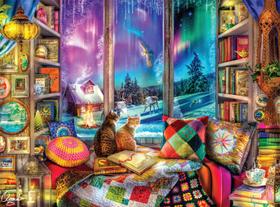 Quebra-cabeça Buffalo Games Aimee Stewart Winter Reading Nook Quebra-cabeça Buffalo Games Aimee Stewart Winter Reading Nook