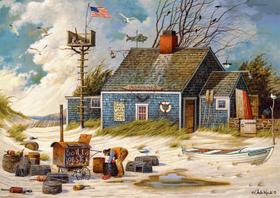 Quebra-cabeça Buffalo Games Charles Wysocki 300 peças