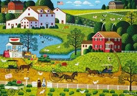 Quebra-cabeça Buffalo Games Charles Wysocki 500 peças
