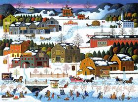 Quebra-Cabeça Buffalo Games - Charles Wysocki: Hickory Haven