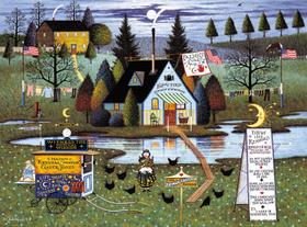 Quebra-cabeça Buffalo Games Charles Wysocki Know it All 1000P