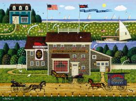 Quebra-Cabeça Buffalo Games - Charles Wysocki: Red Whale Inn Quebra-Cabeça Buffalo Games - Charles Wysocki: Red Whale Inn