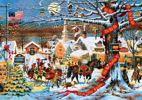 Quebra-cabeça Buffalo Games Charles Wysocki Small Town