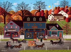 Quebra-Cabeça Buffalo Games Charles Wysocki Valley Farm - 1000 Peças Quebra-Cabeça Buffalo Games Charles Wysocki Valley Farm - 1000 Peças