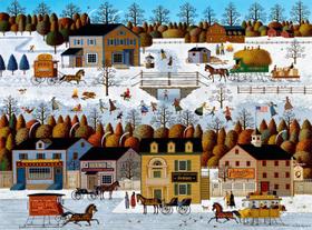Quebra-cabeça Buffalo Games Charles Wysocki Windjammer Canal