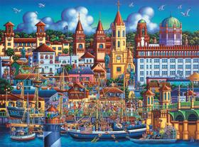 Quebra-Cabeça Buffalo Games Eric Dowdle - St. Augustine (1000 Peças)