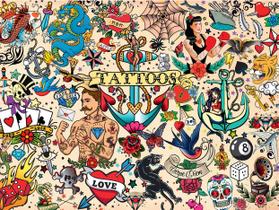 Quebra-Cabeça Buffalo Games Jason Taylor Tattoopalooza - 1500 Peças