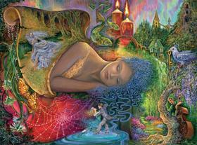 Quebra-Cabeça Buffalo Games - Josephine Wall: Colorful Dreaming Quebra-Cabeça Buffalo Games - Josephine Wall: Colorful Dreaming