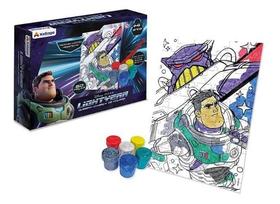 Quebra Cabeça Buzz Lightyear Com Tinta Para Colorir Disney