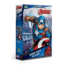Quebra Cabeça Capitão América 60 Peças Toyster 002684