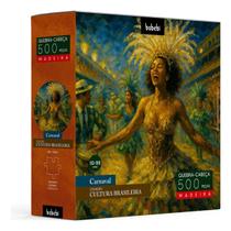 Quebra Cabeça Carnaval- 500 Peças - Babebi