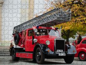 Quebra-Cabeça Carro de Bombeiros de 300 peças Herois que Encantam