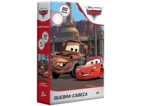 Quebra-Cabeça Carros 60 Peças 3074 - Toyster Quebra-Cabeça Carros 60 Peças 3074 - Toyster