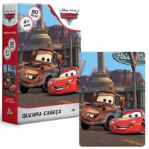 Quebra-Cabeça Carros 60 Peças 3074 - Toyster Quebra-Cabeça Carros 60 Peças 3074 - Toyster