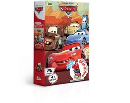 Quebra Cabeça Carros Grandinho 28 Peças Toyster