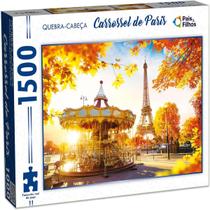Quebra-cabeca carrosel de paris 1500 pcs 792471