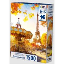 Quebra-cabeça Carrossel de Paris - 1500 pçs Quebra-cabeça Carrossel de Paris - 1500 pçs