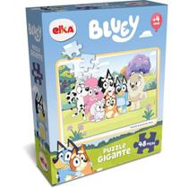 Quebra-Cabeca Cartonado Bluey Puzzle Gigante 48Pcs Quebra-Cabeca Cartonado Bluey Puzzle Gigante 48Pcs