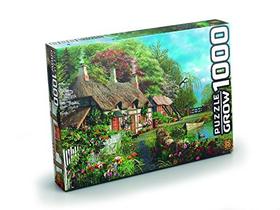 Quebra-Cabeca Cartonado Casa No Lago 1000 Pcs Quebra-Cabeca Cartonado Casa No Lago 1000 Pcs