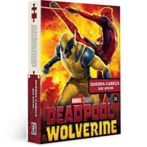 QUEBRA-CABECA Cartonado Deadpool Wolverine 500 Pecas QUEBRA-CABECA Cartonado Deadpool Wolverine 500 Pecas