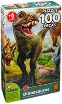 Quebra-Cabeca Cartonado Dinossauro 100 Pcs