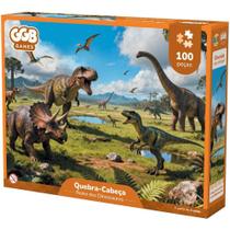 QUEBRA-CABEÇA Cartonado Dinossauros 100 Peças QUEBRA-CABEÇA Cartonado Dinossauros 100 Peças