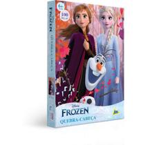 QUEBRA-CABEÇA Cartonado Frozen 100 Peças