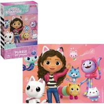 QUEBRA-CABEÇA Cartonado GABBYS Dollhouse 60 Peças
