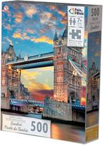 Quebra cabeça Cartonado Londres Ponte de Tâmisa 500Pçs 792461