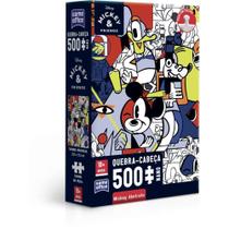 QUEBRA-CABEÇA Cartonado Mickey 500 Peças Nano
