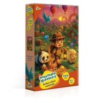 QUEBRA-CABEÇA Cartonado Mundo Games 100 Peças