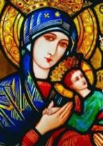 Quebra-cabeça cartonado Nossa Senhora 1000 peças PAIS E FILHOS estampa colorida Quebra-cabeça cartonado Nossa Senhora 1000 peças PAIS E FILHOS estampa colorida