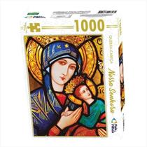 Quebra cabeça cartonado Nossa Senhora Premium 1000Pçs 0983 Quebra cabeça cartonado Nossa Senhora Premium 1000Pçs 0983