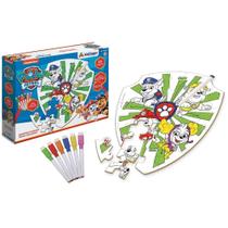 QUEBRA-CABECA Cartonado Patrulha Canina 23PC P/COLORIR