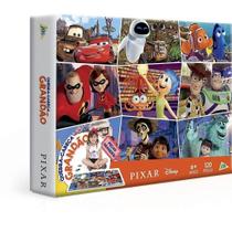 Quebra-cabeça Cartonado Pixar Grandão 120 Peças Toyster Brinquedos