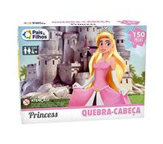 Quebra-Cabeca Cartonado Princesas 150 Pecas