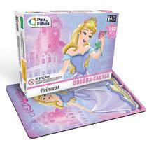 Quebra Cabeça Cartonado Princesas 150 Peças