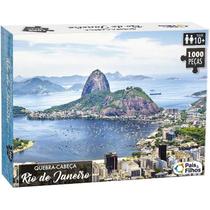 Quebra-cabeça Cartonado Rio De Janeiro 1000 Peças Quebra-cabeça Cartonado Rio De Janeiro 1000 Peças