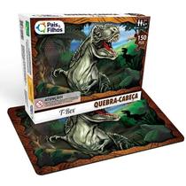 Quebra-cabeça Cartonado T-rex Premium 150 Peças Quebra-cabeça Cartonado T-rex Premium 150 Peças