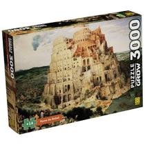 Quebra-Cabeca Cartonado Torre De Babel 3000 Pecas