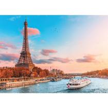 Quebra-cabeca cartonado torre eiffel paris/franca 500p - GGB PLAST