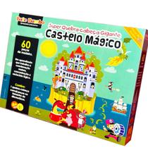 Quebra-Cabeça Castelo Mágico Brinquedo Madeira