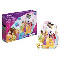 Quebra Cabeça Castelo Princesas Disney Ariel Cinderela Tiana Quebra Cabeça Castelo Princesas Disney Ariel Cinderela Tiana