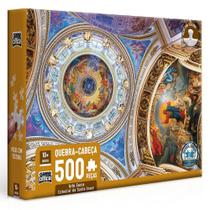 Quebra Cabeça Catedral de Santo Isaac - Arte Sacra - 500 Peças - Game Office - Toyster