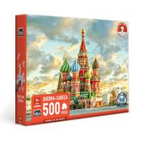 Quebra-cabeça Catedral de São Basílio - 500 peças - 2937 - Game Office