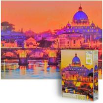 Quebra-cabeça Catedral De São Pedro Basilica Vaticano 1000pç - Pais e filhos