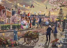 Quebra-Cabeça Ceaco Disney Mary Poppins - Thomas Kinkade - 1000 Peças