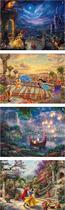 Quebra-Cabeça Ceaco Disney Thomas Kinkade - 4x500 Peças