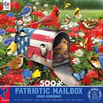 Quebra-Cabeça Ceaco Land of The Free Patriotic Mailbox - 500 Peças