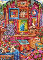 Quebra-Cabeça Ceaco Michael Fishel Bohemian Soul - 1000 Peças